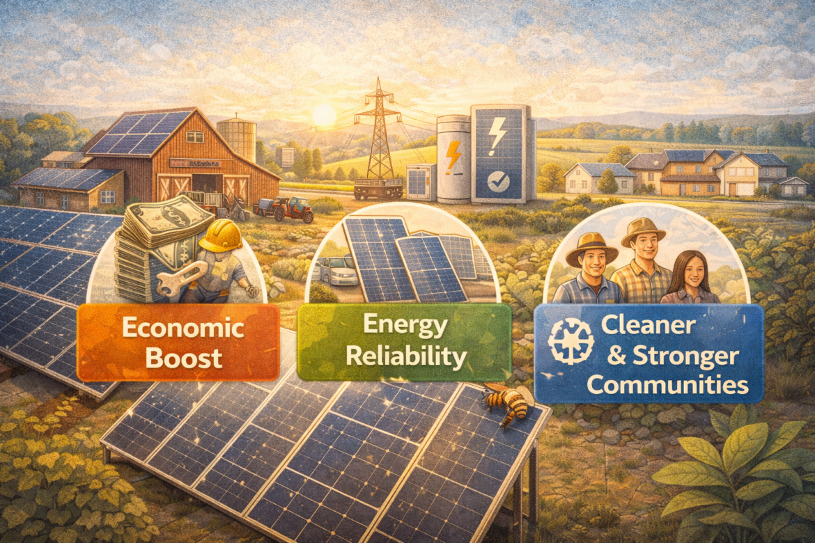 How Rural Communities in the United States Are Benefiting from Solar Energy Adoption