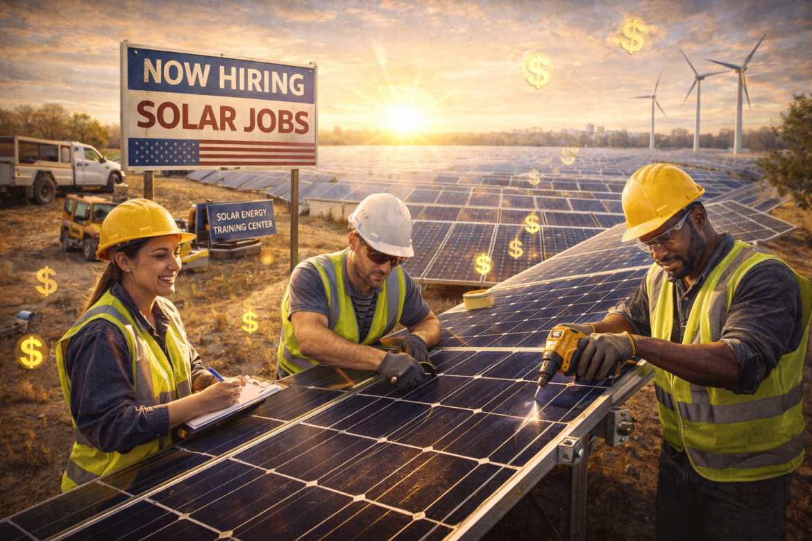Solar Energy Impact on Job Creation and Employment
